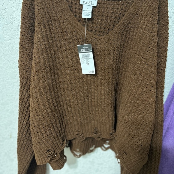 Off the shoulder sweatshirt Rue 21 - Picture 4 of 6